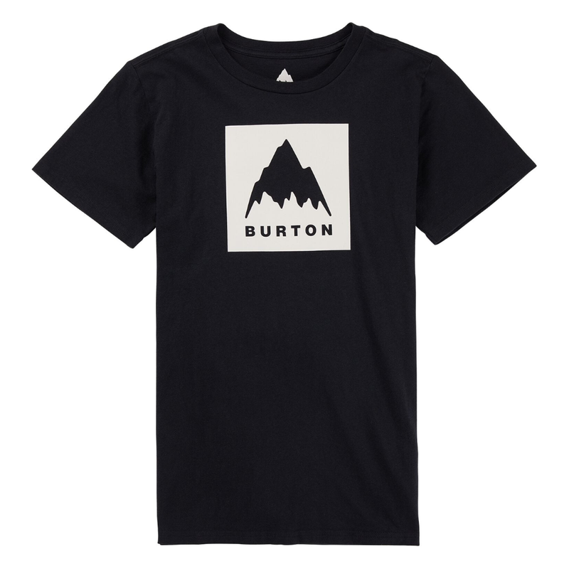 Burton - Kids Classic High Mountain Short Sleeve T-Shirt - True Black - T-Shirt