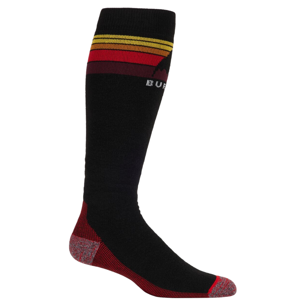 Burton - Mens Emblem Midweight Sock - True Black - Snowboard-Socken