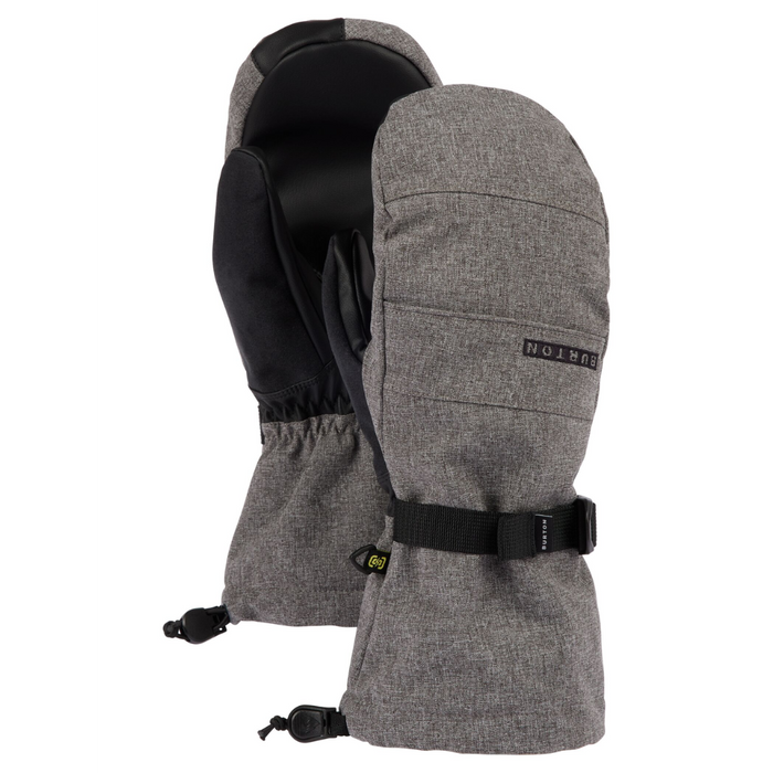 Burton - Mens Profile Mittens - Gray Heather - Fäustling