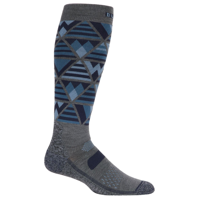 Burton - Mens Performance Midweight Sock - Dark Slate Heather - Snowboard-Socken