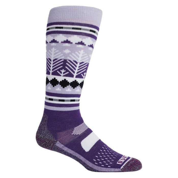 Burton - Womens Performance Midweight Sock - Snowy Pines - Snowboard-Socken