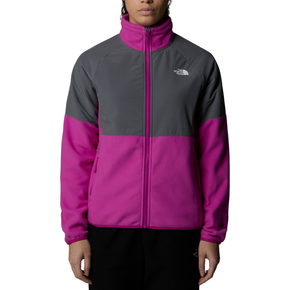 The North Face - W Glacier Heavyweight Full Zip Jacket - Deep Mulberry/Smoked Pe - Fleece Jacke