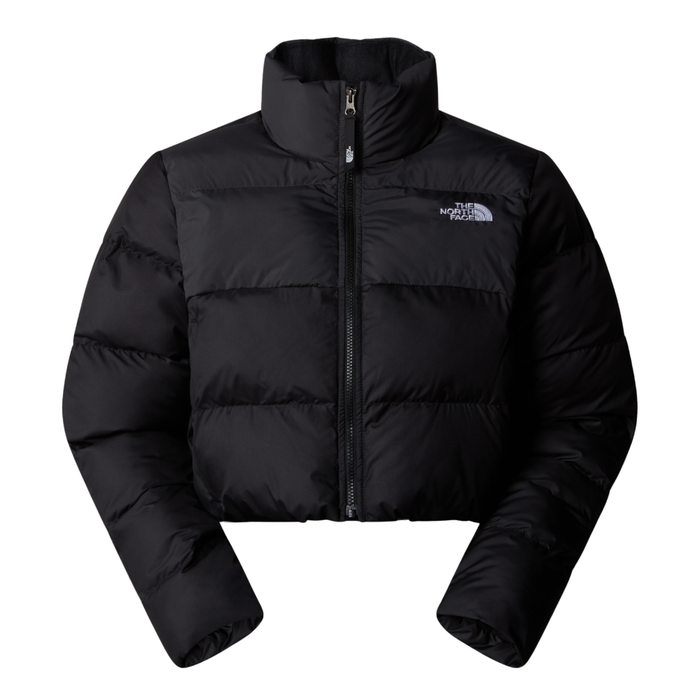 The North Face - W Cropped Saikuru - TNF Black/Asphalt Grey - Daunenjacke