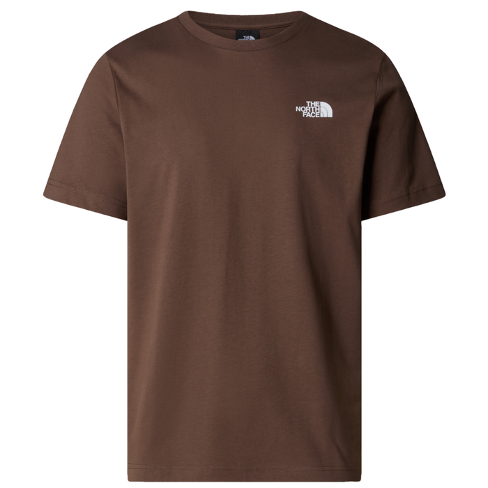 The North Face - M S/S Redbox Tee - Smokey Brown/TNF Black - T-Shirt