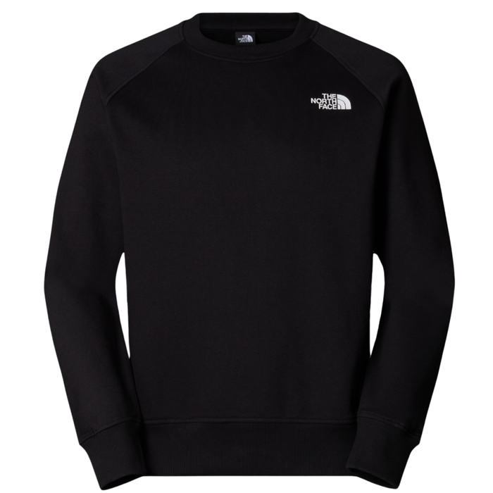 The North Face - M Raglan Redbox Crew - TNF Black - T-Shirt Langarm