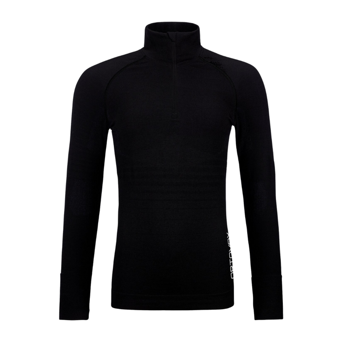 Ortovox - 230 Competition Zip Neck W - Black Raven - Base Layer Wolle