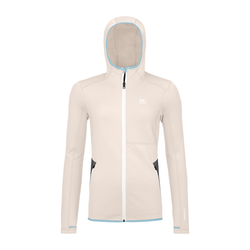 Ortovox - Fleece Hoody W - White Chalk - Outdoor-Jacke