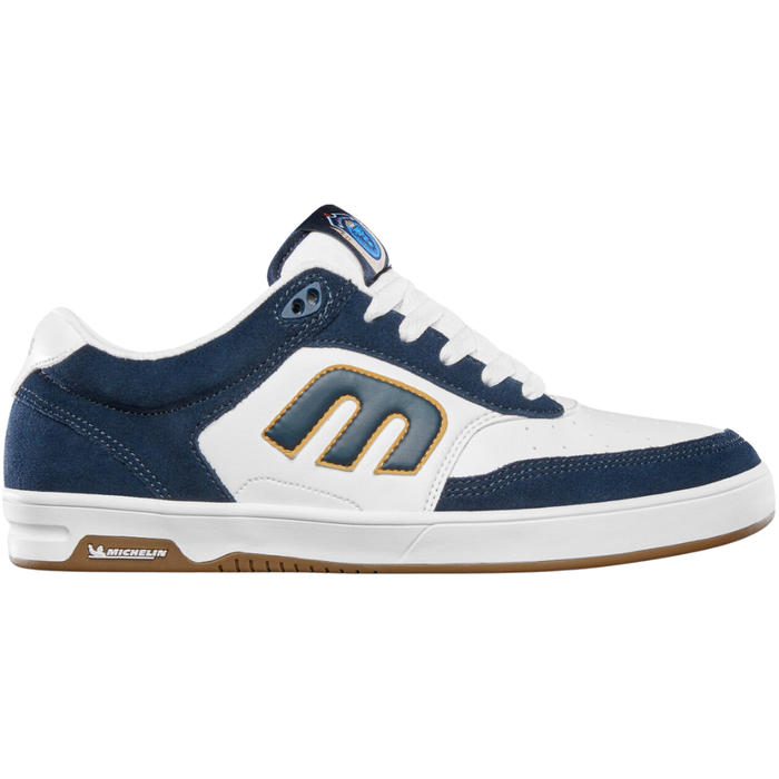 Etnies - The Aurelien Michelin - White/Navy/Gold - Skateschuh