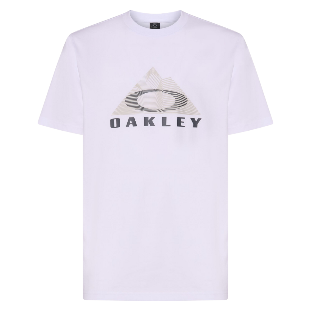 Oakley - Lined Mountain Bark Tee - White - T-Shirt