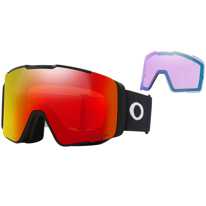 Oakley - LINE MINER PRO L - mat blk pzm tor & pzm iced - Snowboard-Brille