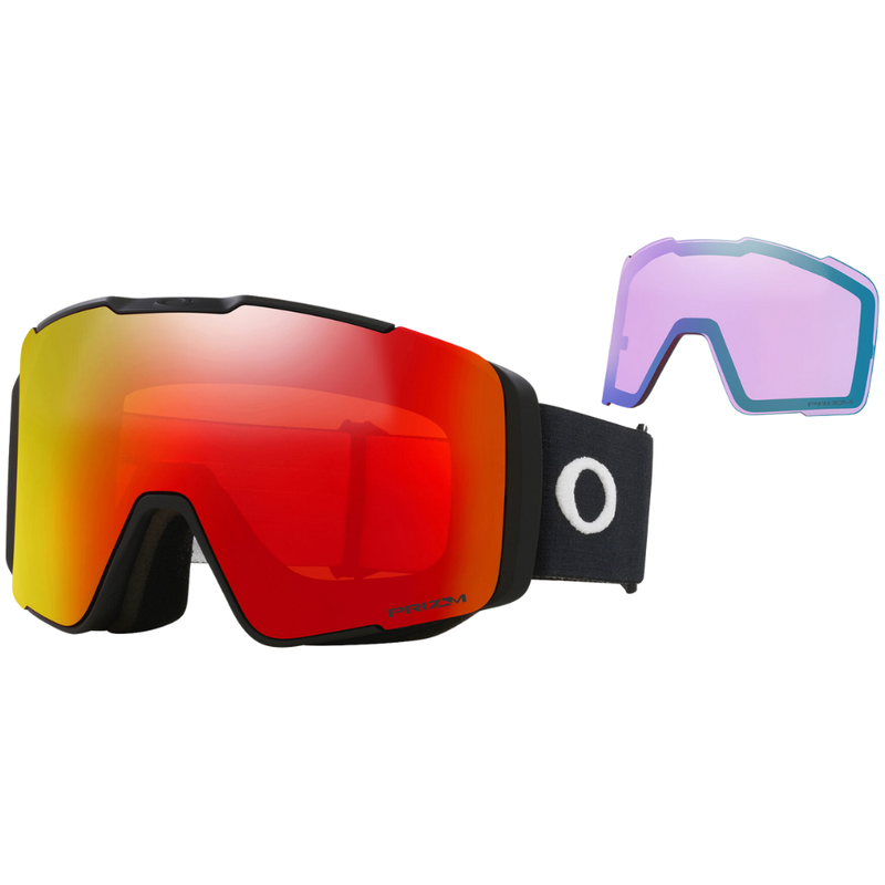 Oakley - LINE MINER PRO L - mat blk pzm tor & pzm iced - Snowboard-Brille