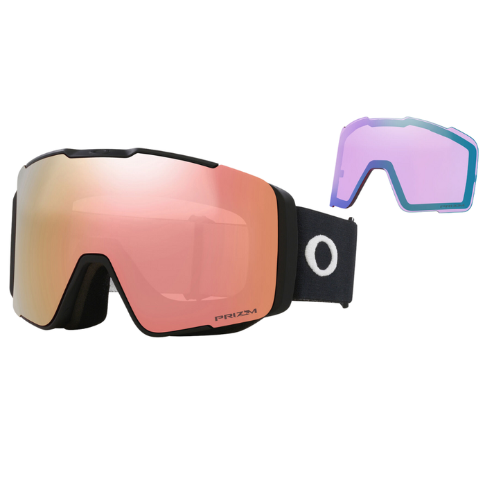 Oakley - LINE MINER PRO M - mat blk pzm rose gold & pzm iced - Snowboard-Brille