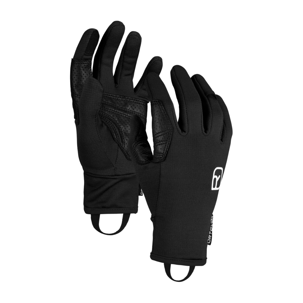 Ortovox - Fleece Light Glove M - Black Raven - Fleece-Handschuh