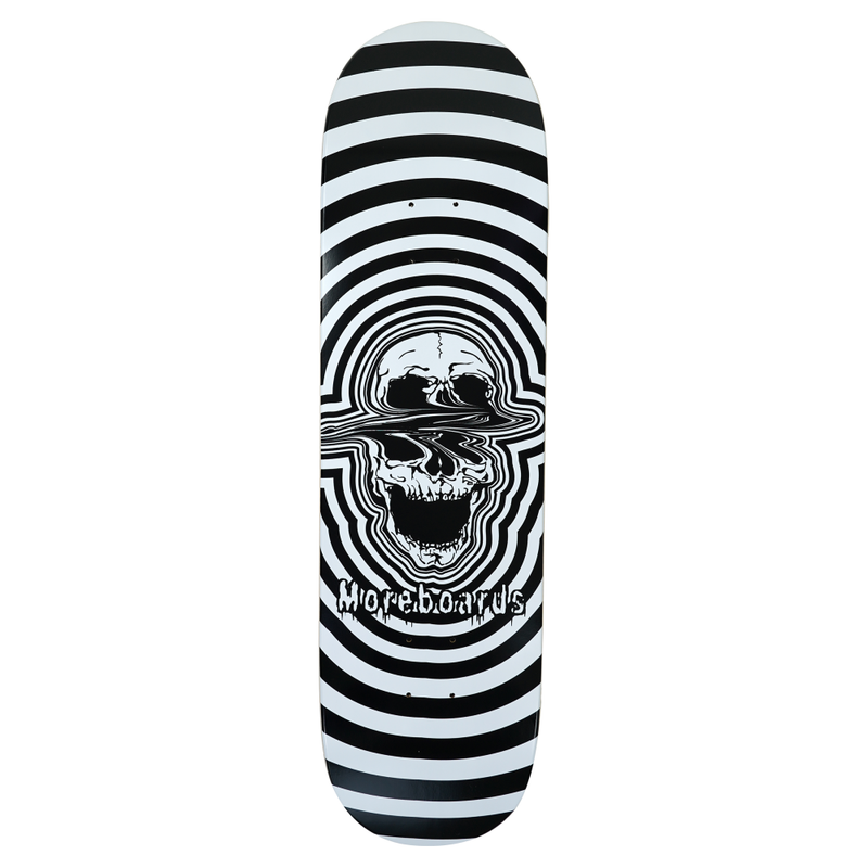 Moreboards - MB Psychoodelic 8.25 - Black White - Skateboard-Deck