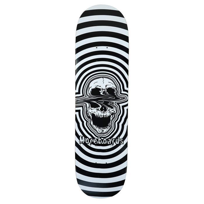 Moreboards - MB Psychoodelic 8.5 - Black White - Skateboard-Deck