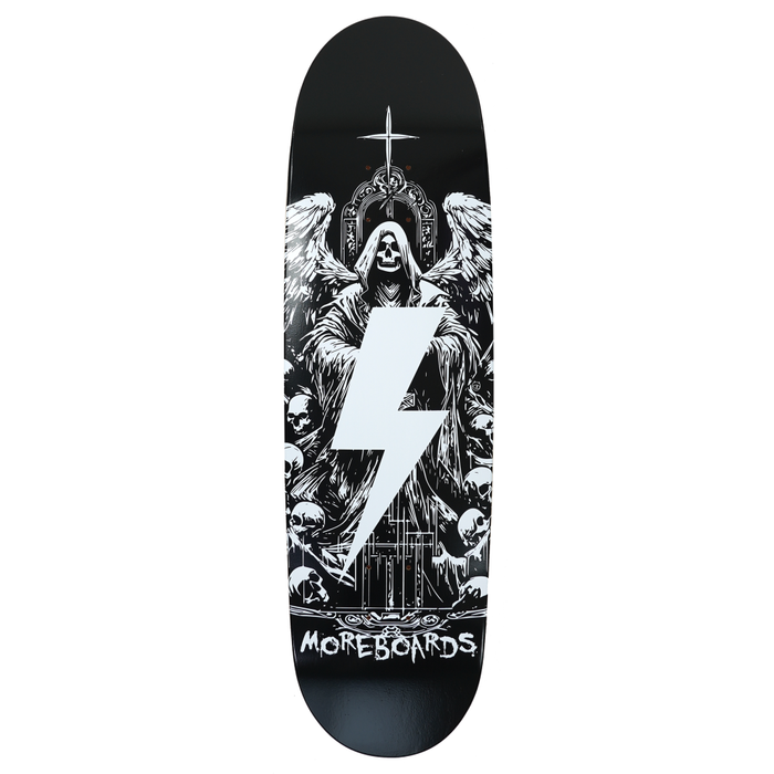 Moreboards - MB Gaatherer 8.75 - Black White - Skateboard-Deck