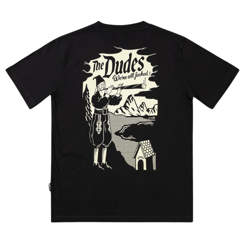 The Dudes - All Fucked Classic T-Shirt - Black - T-Shirt