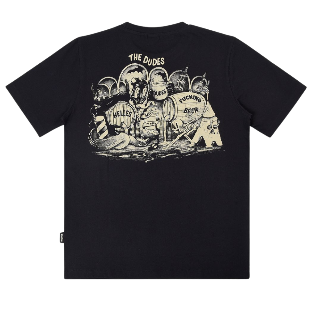 The Dudes - Helles In Hell Classic T-Shirt - Black - T-Shirt