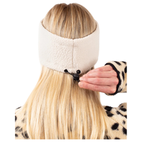 Eivy - Throwback Sherpa Headband - Faded Cloud - Stirnband