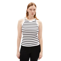 Armed Angels - Kanitaa Stripes - White-Black - Tank Top