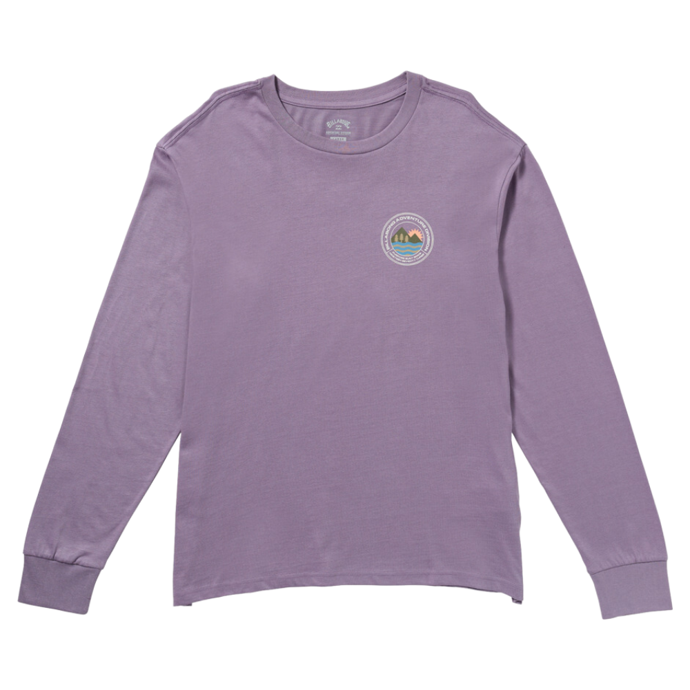 Billabong - Rockies Adiv LS - Lavender - T-Shirt Langarm