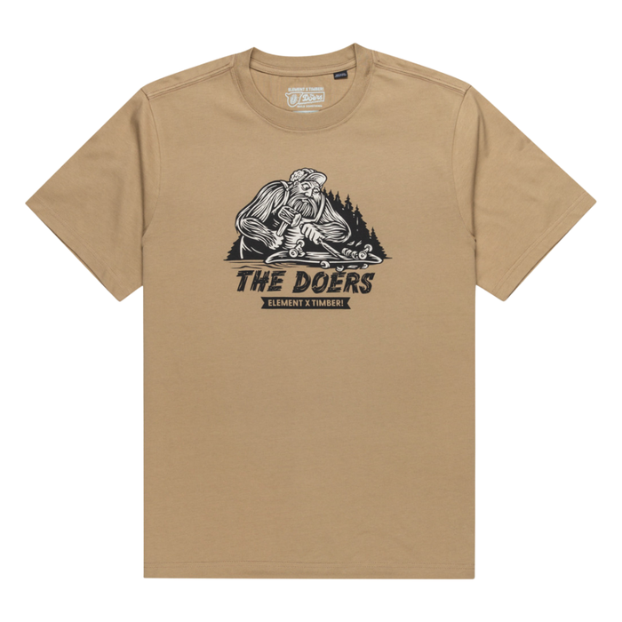 Element - Timber Shaper SS - Khaki - T-Shirt