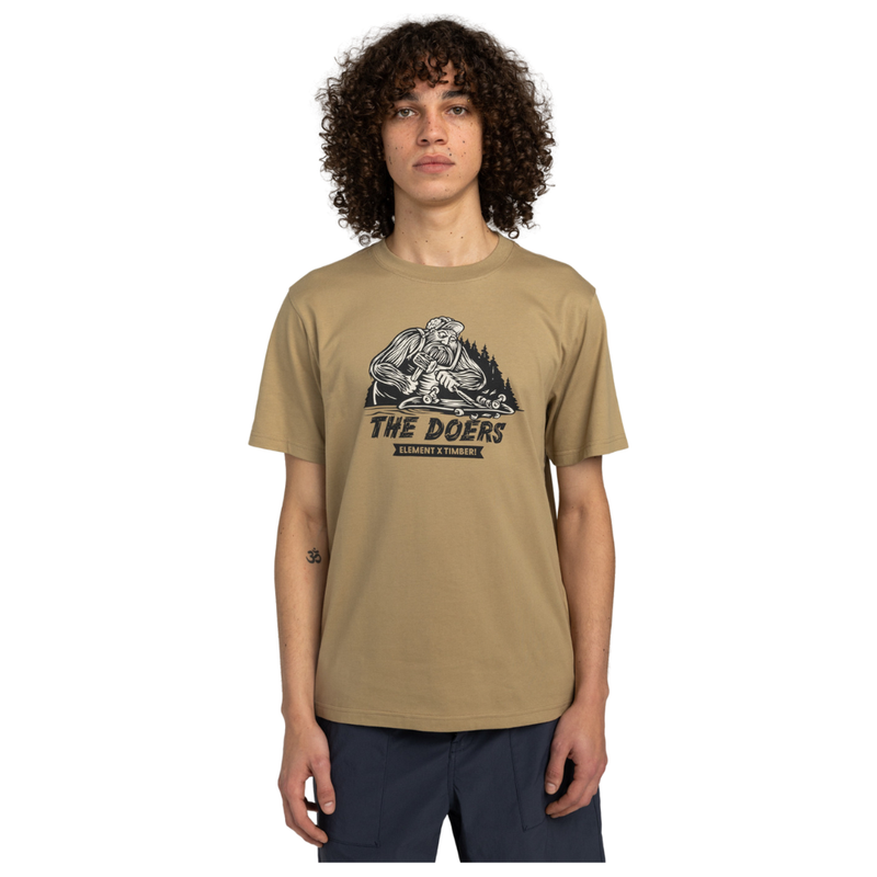 Element - Timber Shaper SS - Khaki - T-Shirt