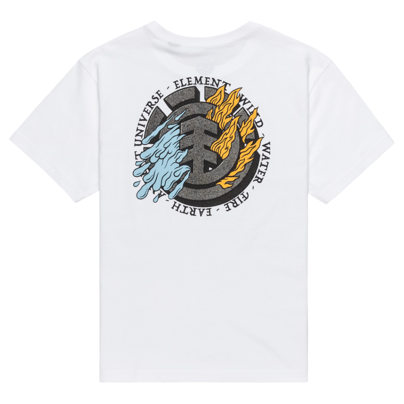 Element - Firewater SS Y - Optic White - T-Shirt