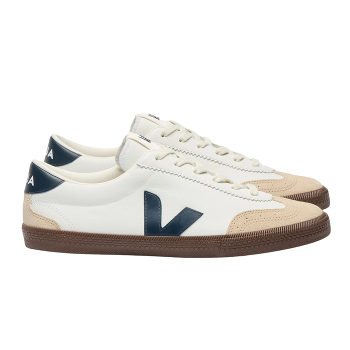 Veja - Volley - White_Nautico_Bark - Sneaker