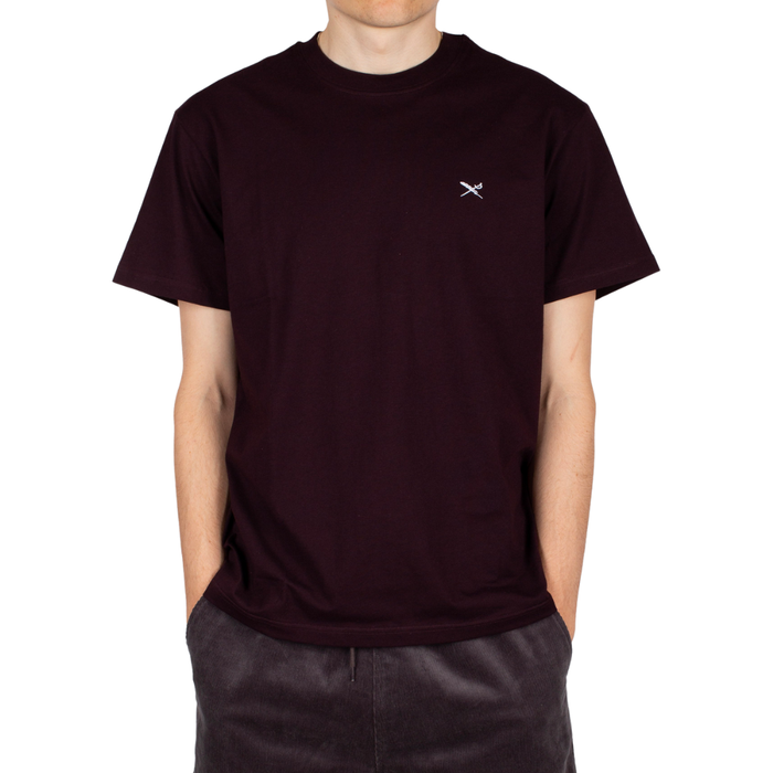 Iriedaily - Mini Flag Relaxed Tee - Aubergine - T-Shirt