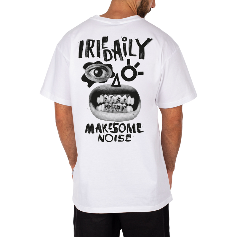 Iriedaily - Make Noise T-Shirt - White - T-Shirt