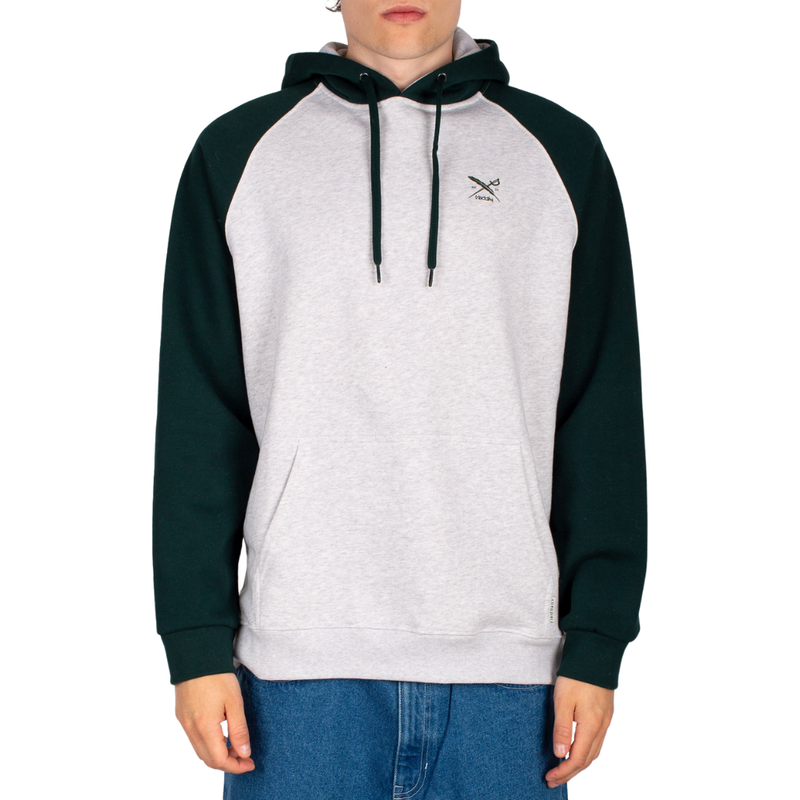 Iriedaily - De College Hoodie - Ash Heather - Hoodie