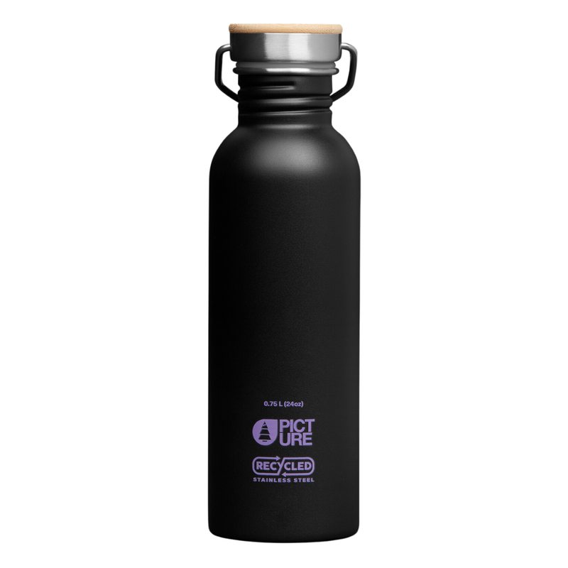 Picture - Hampton Bottle - Black - Trinkflasche