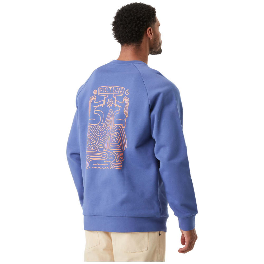 Picture - Terra Crew - Skipper Blue - Crew Sweater