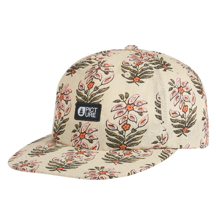 Picture - Baogi P Cap - Pistil Print - Fitted Cap