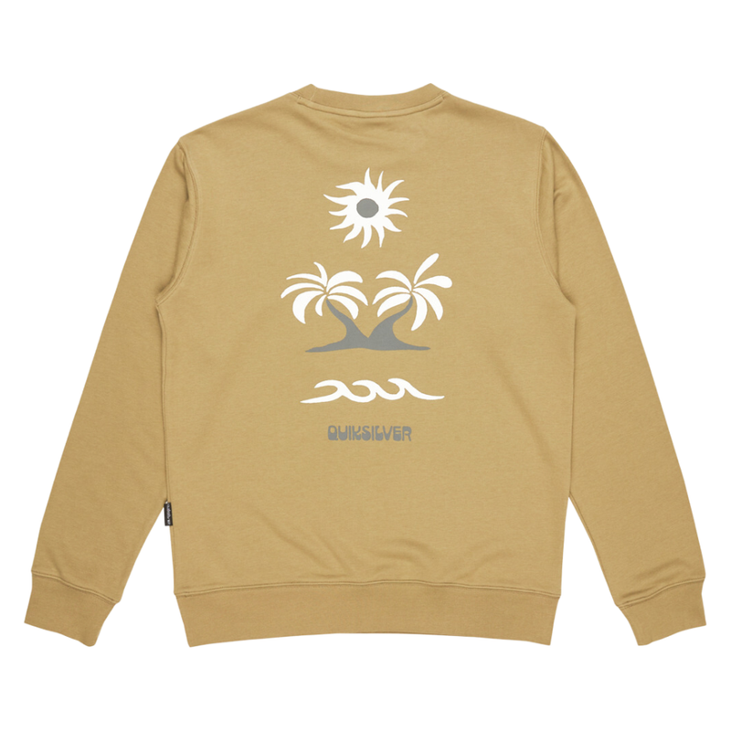 Quiksilver - Graphic Mix Crew - Aloe - Crew Sweater