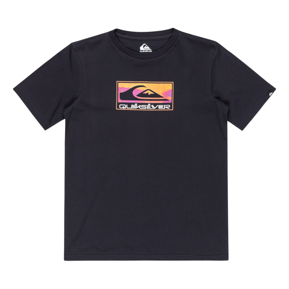 Quiksilver - Ev Gradient Box SS Yth - Dark Navy - T-Shirt