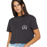 Volcom - Pocket Dial Tee - Vintage Black - T-Shirt