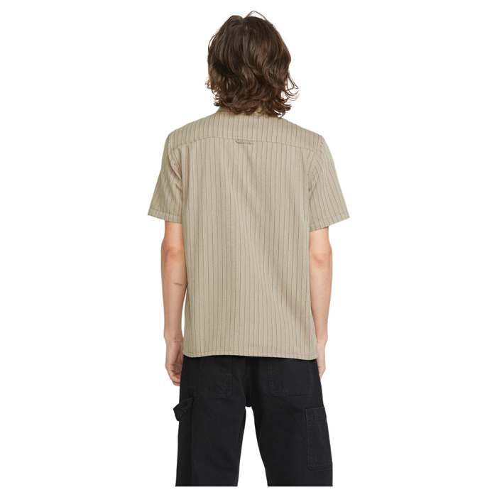 Volcom - Trade Stone SS - Light Khaki - Kurzarmhemd