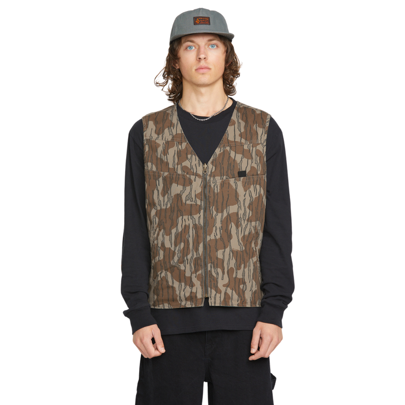 Volcom - Operators Vest - Brindle - Weste