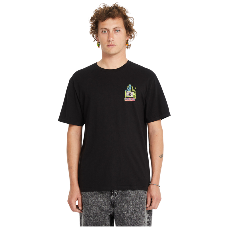 Volcom - Catv BSC SST - Black - T-Shirt