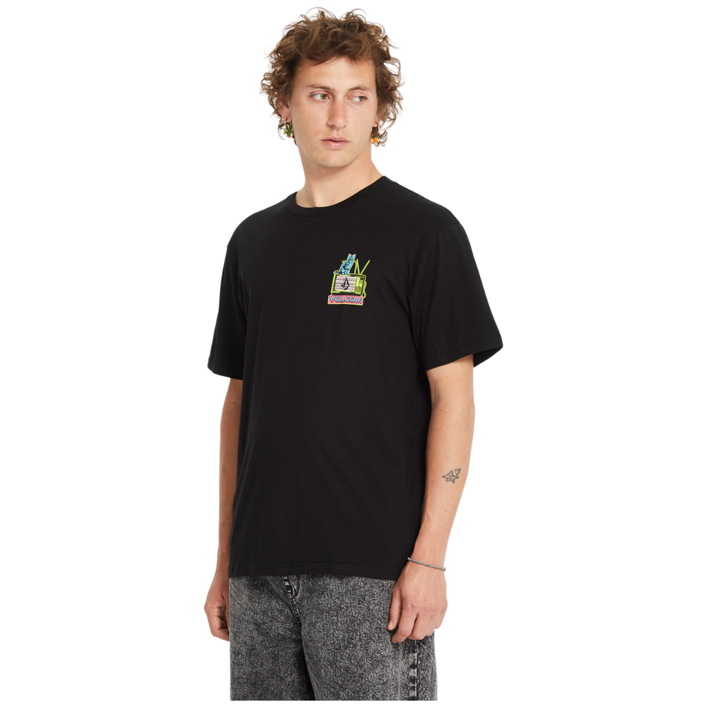 Volcom - Catv BSC SST - Black - T-Shirt