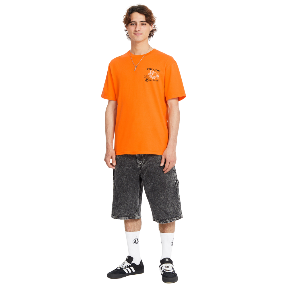 Volcom - Pour Choices BSC SST - Neon Orange - T-Shirt