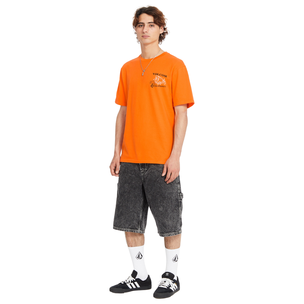 Volcom - Pour Choices BSC SST - Neon Orange - T-Shirt