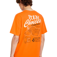 Volcom - Pour Choices BSC SST - Neon Orange - T-Shirt