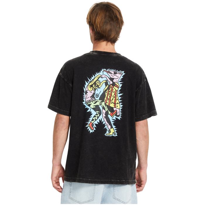 Volcom - FA Bob Mollema 1 LSE SST - Light Acid Black - T-Shirt