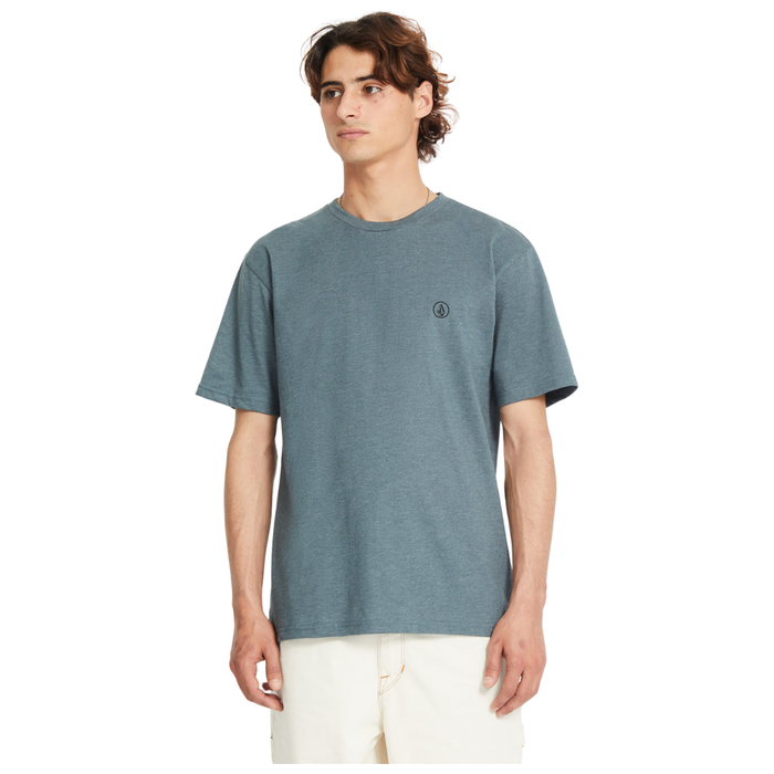 Volcom - Circle Blanks HTH SST - Dark Slate - T-Shirt