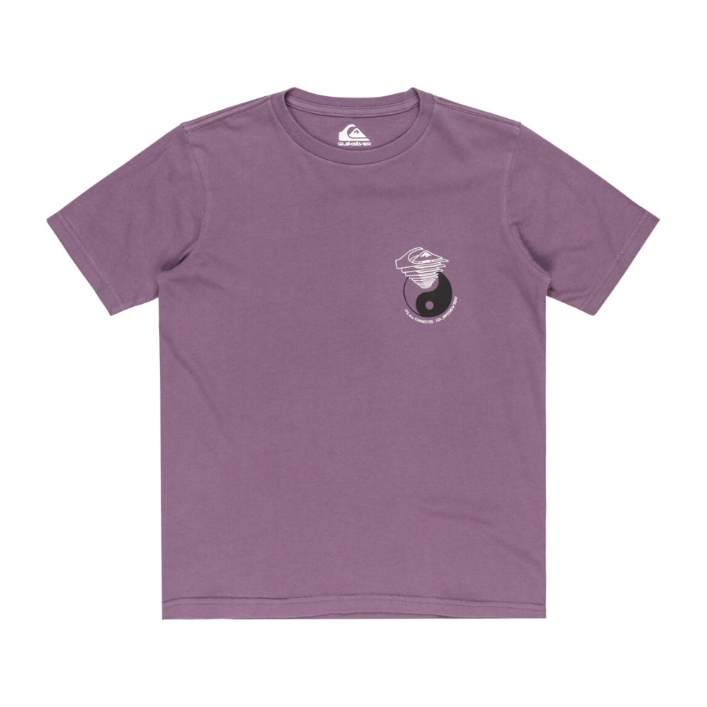 Quiksilver - Hypnotic Wave SS Yth - Vintage Violet - T-Shirt