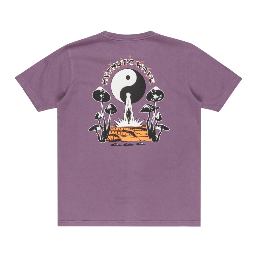 Quiksilver - Hypnotic Wave SS Yth - Vintage Violet - T-Shirt