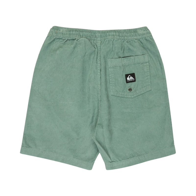 Quiksilver - Taxer Cord Youth - Chinois Green - Short